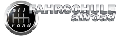 FAHRSCHULE allroad Logo mit Schrift